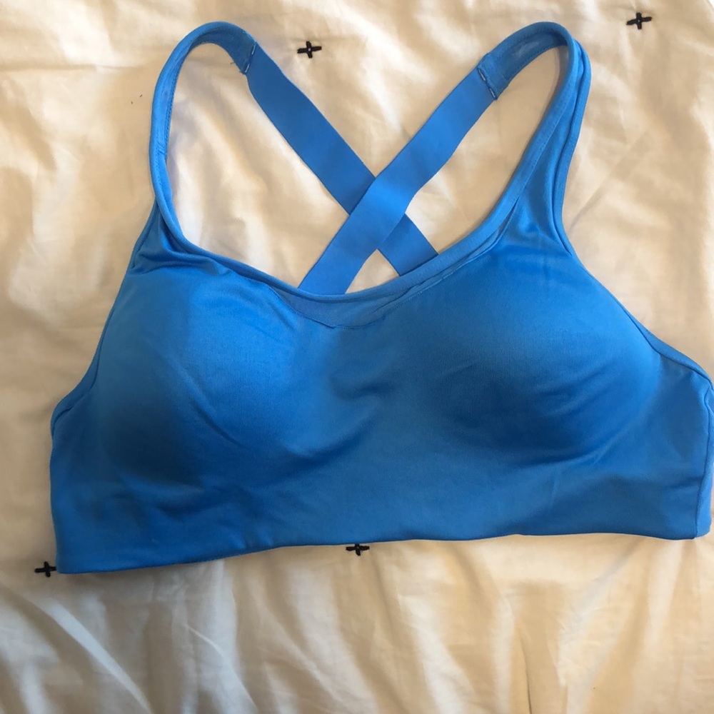 Victoria Secret Hunter Blue Sports Bra- PINK ACTIVE